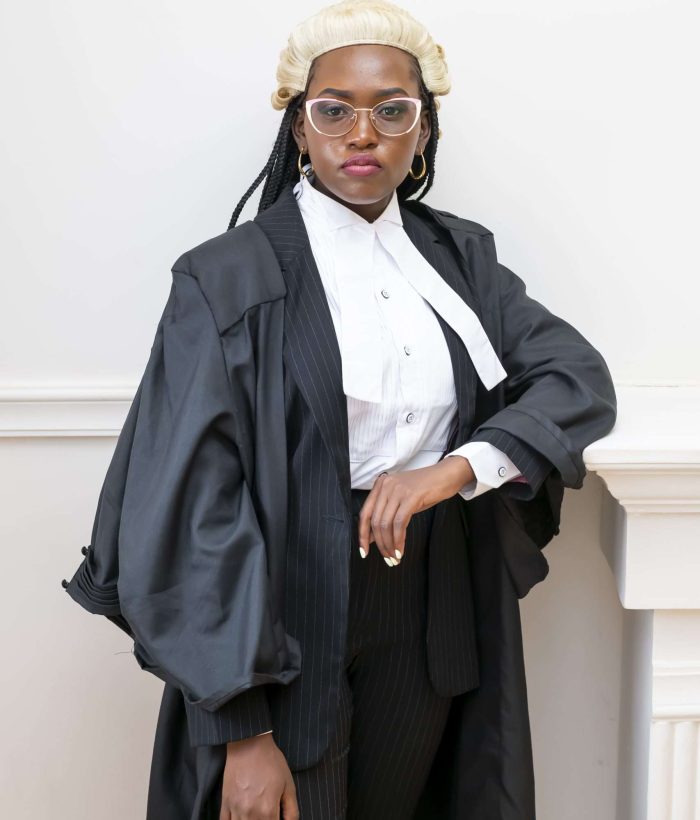 Photo of the founder of a real estate law firm in Kenya, Purity Syokwaa